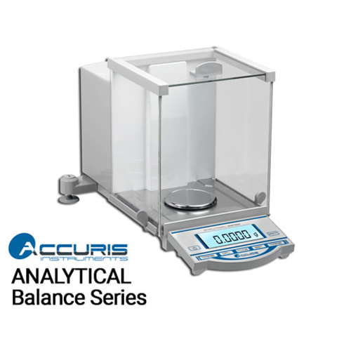 Benchmark Scientific Accuris Analytical Balance, 120 grams, readability 0.0001grams, 115V