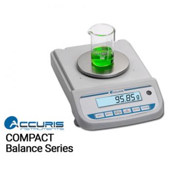 Benchmark - accuris compact balance series readability 01 to 001g
